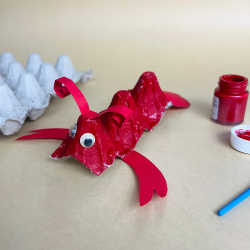 Egg carton Lobster