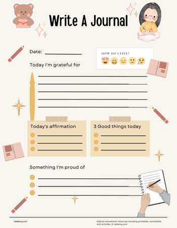 Express Yourself with a Daily Journal