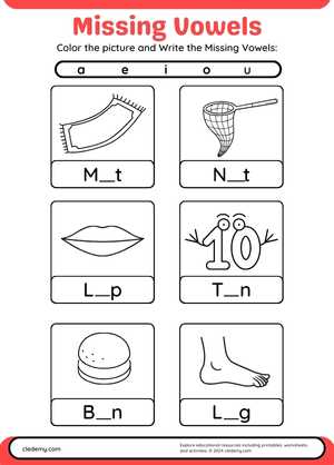 Find and Write the Vowels