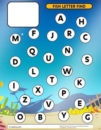 Fish Letter Find