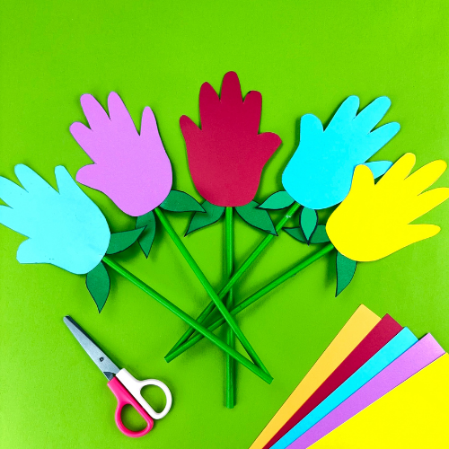 Flower Handprint
