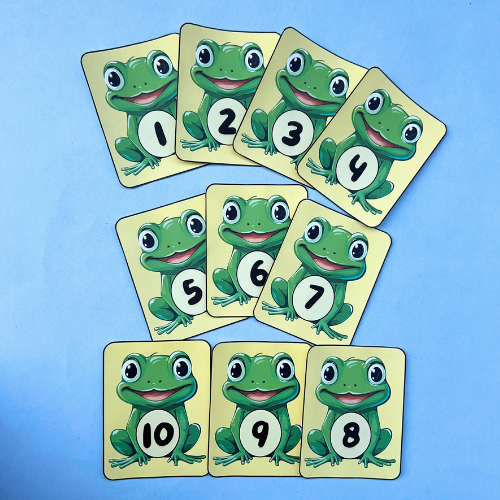 Frog Number Cards