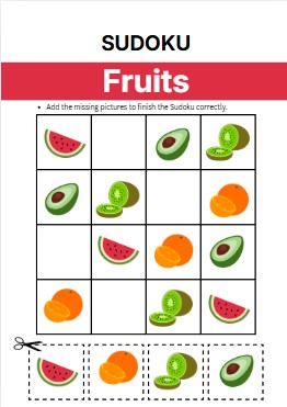 Fruits Sudoku