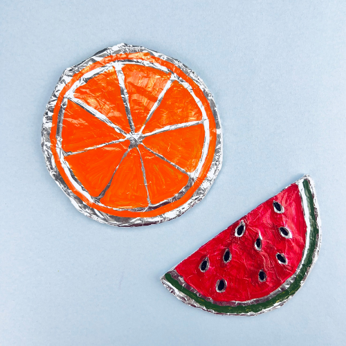 Fruity Foil Art