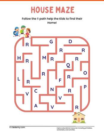 House Maze Challenge