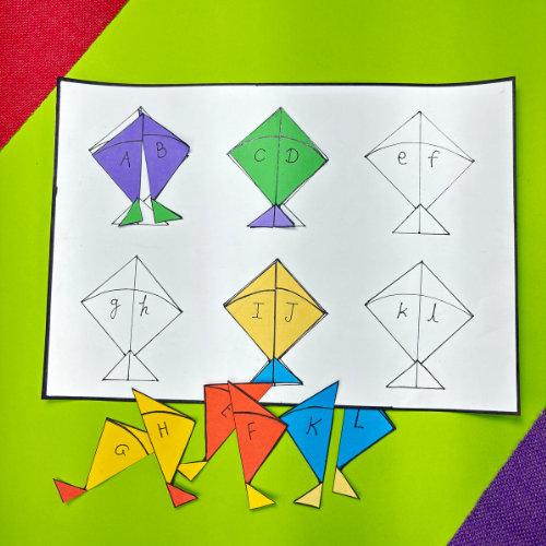 Kite Alphabet Matching