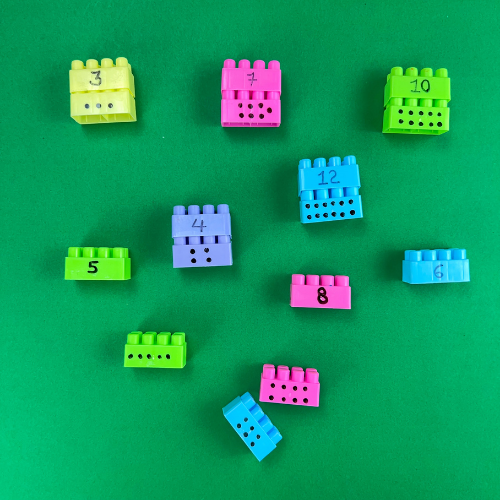 Learning Numbers With Lego Blocks