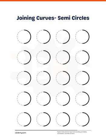 Left Curve Tracing Practice