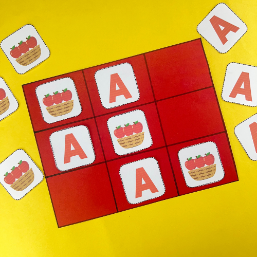 Letter Tic-Tac-Toe