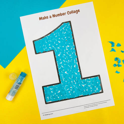 Make a Number Collage