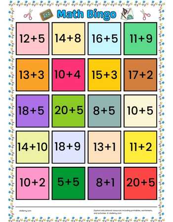Math Bingo