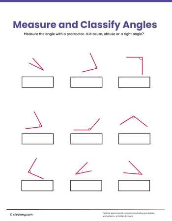 Measure and Classify Angles
