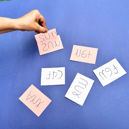 Mirror Writing Activity