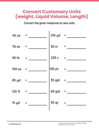 Convert Mixed Customary Units with Decimals