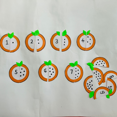 Orange Number Matching