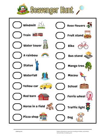 Outdoor Adventure Checklist for Kids