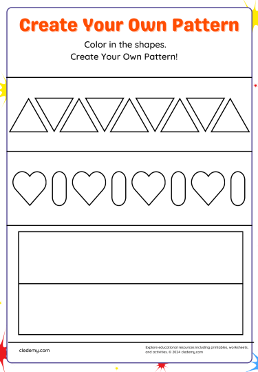 Pattern Power and Color Your Own!