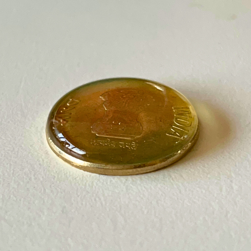 Penny Surface Tension Experiment