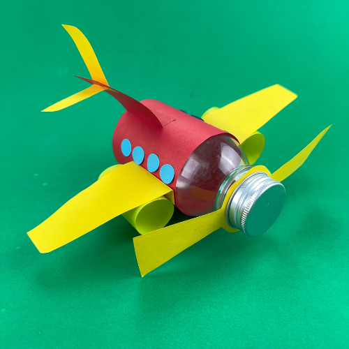 Plastic Bottle Airplane Craft