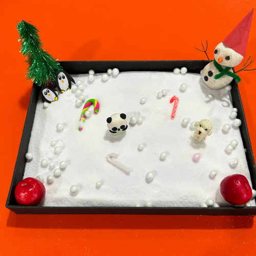 Polar Bear Sensory Tray