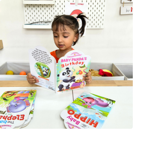Reading Story Books Activity