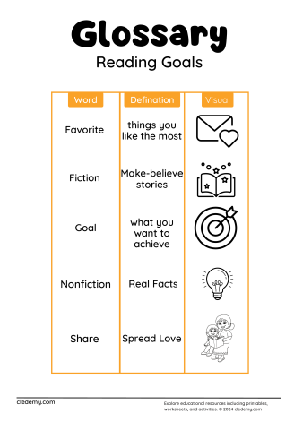 Reading Words & Goals: Build Your Vocabulary!