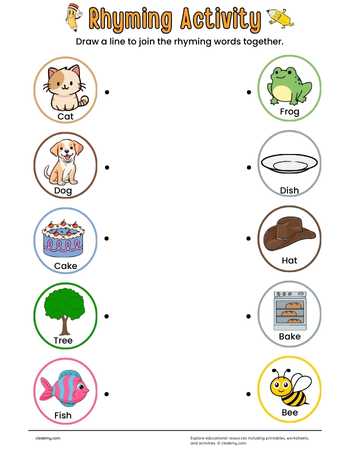 Rhyming Activity