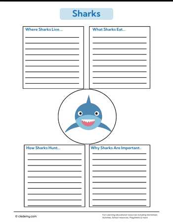 Under the Sea Creatures Fact File Pack