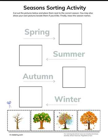 Seasons Sorting