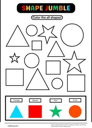 Shape Mix-Up Challenge
