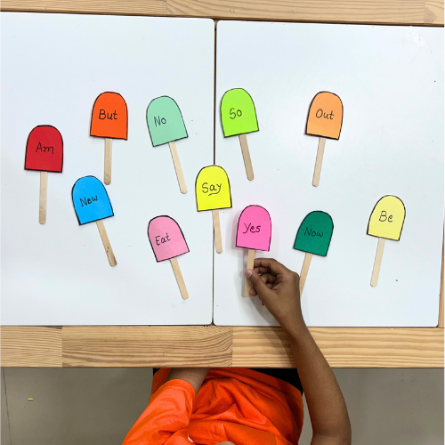 Sight Word Popsicle