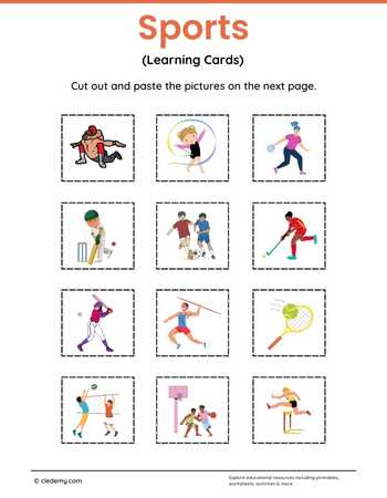 Sports Reading Cards