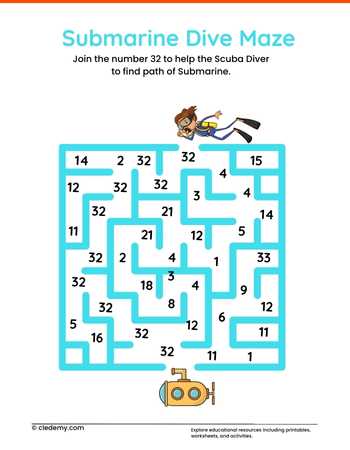 Submarine Adventure Maze