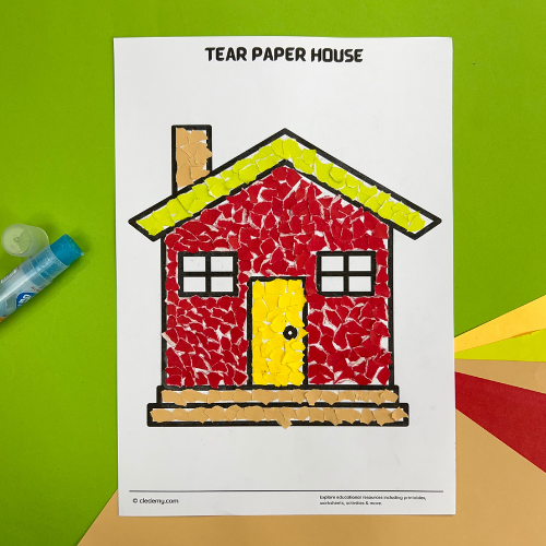 Tear Paper House