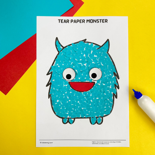 Tear Paper Monster