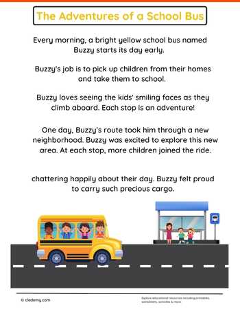 The Adventures of a School Bus