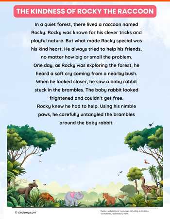 The Kindness of Rocky the Raccoon