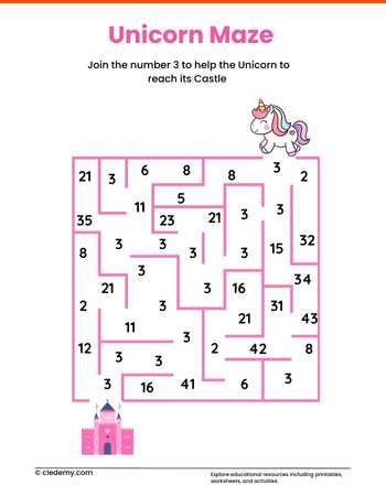 Unicorn Number Maze