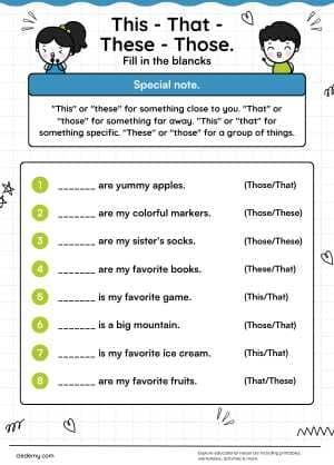Using This, That, These, Those