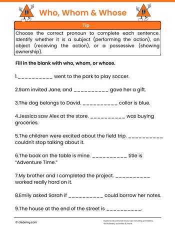 worksheet
