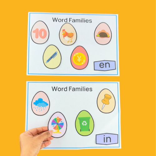 Word Families Activity