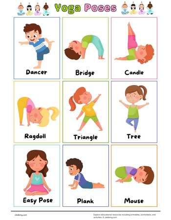 Yoga Poses Activity